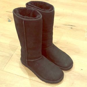 Ugg classic tall black boots